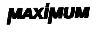 MAXIMUM logo