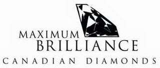 MAXIMUM BRILLIANCE CANADIAN DIAMONDS logo