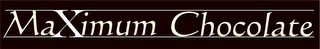 MAXIMUM CHOCOLATE logo