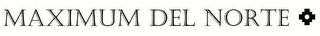 MAXIMUM DEL NORTE logo