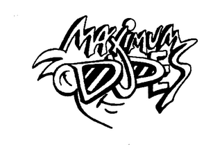 MAXIMUM DUDES logo