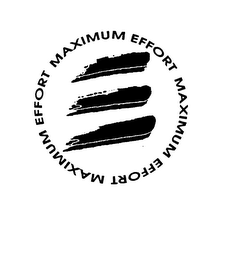 MAXIMUM EFFORT logo