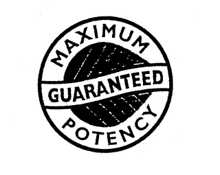 MAXIMUM GUARANTEED POTENCY logo