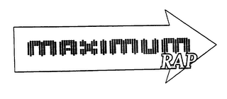 MAXIMUM RAP logo