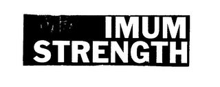 MAXIMUM STRENGTH logo