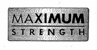 MAXIMUM STRENGTH logo