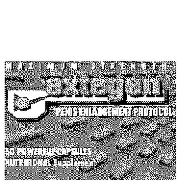 MAXIMUM STRENGTH EXTEGEN PENIS ENLARGEMENT PROTOCOL 60 POWERFUL CAPSULES NUTRITIONAL SUPPLEMENT logo