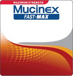 MAXIMUM STRENGTH MUCINEX FAST-MAX logo