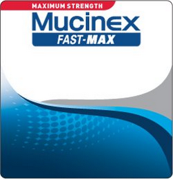 MAXIMUM STRENGTH MUCINEX FAST-MAX logo