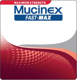 MAXIMUM STRENGTH MUCINEX FAST-MAX logo