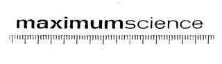 MAXIMUMSCIENCE logo