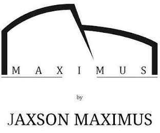 MAXIMUS BY JAXSON MAXIMUS logo