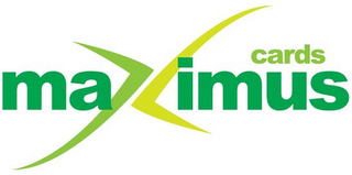 MAXIMUS CARDS logo