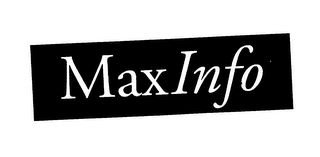 MAXINFO logo