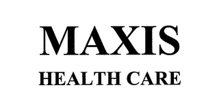 MAXIS HEALTH CARE logo