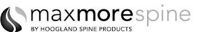 MAXMORESPINE BY HOOGLAND SPINE PRODUCTS logo