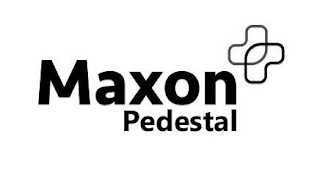 MAXON PEDESTAL + logo