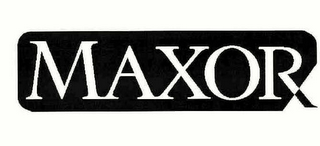 MAXOR logo