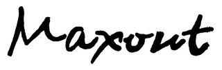 MAXOUT logo