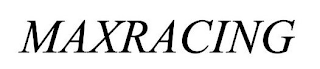 MAXRACING logo