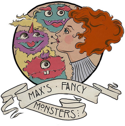 MAX'S · FANCY MONSTERS logo