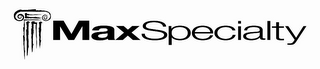 MAXSPECIALTY logo