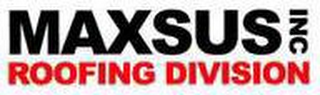MAXSUS INC ROOFING DIVISION logo