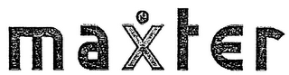 MAXTER logo