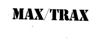 MAX/TRAX logo