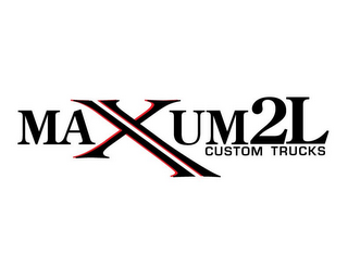 MAXUM 2L CUSTOM TRUCKS logo