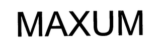 MAXUM logo