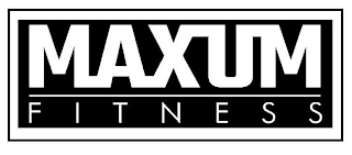MAXUM FITNESS logo