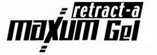 MAXUM RETRACT-A GEL logo