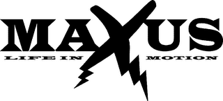 MAXUS - LIFE IN MOTION logo