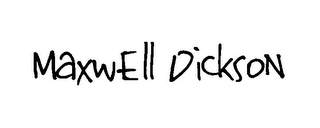 MAXWELL DICKSON logo