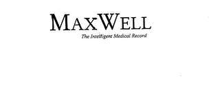 MAXWELL THE INTELLIGENT MEDICAL RECORD logo