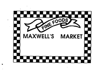 MAXWELL'S MARKET FINE FOODS logo