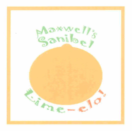 MAXWELL'S SANIBEL LIME-ELO! logo
