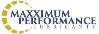 MAXXIMUM PERFORMANCE LUBRICANTS logo
