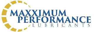 MAXXIMUM PERFORMANCE LUBRICANTS logo