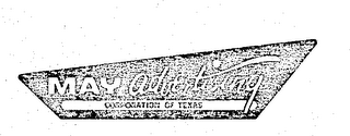 MAY ADVERTISING CORPORATION OF TEXAS logo