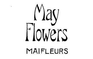 MAY FLOWERS MAIFLEURS logo