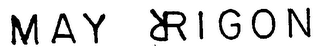 MAY RIGON logo