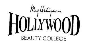 MAY USHIYAMA HOLLYWOOD BEAUTY COLLEGE logo