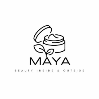 MAYA BEAUTY INSIDE & OUTSIDE logo