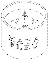 MAYA BLEU logo