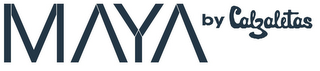 MAYA BY CALZALETAS logo