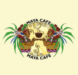 MAYA CAFE logo