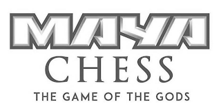 MAYA CHESS THE GAME OF THE GODS logo