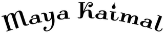 MAYA KAIMAL logo